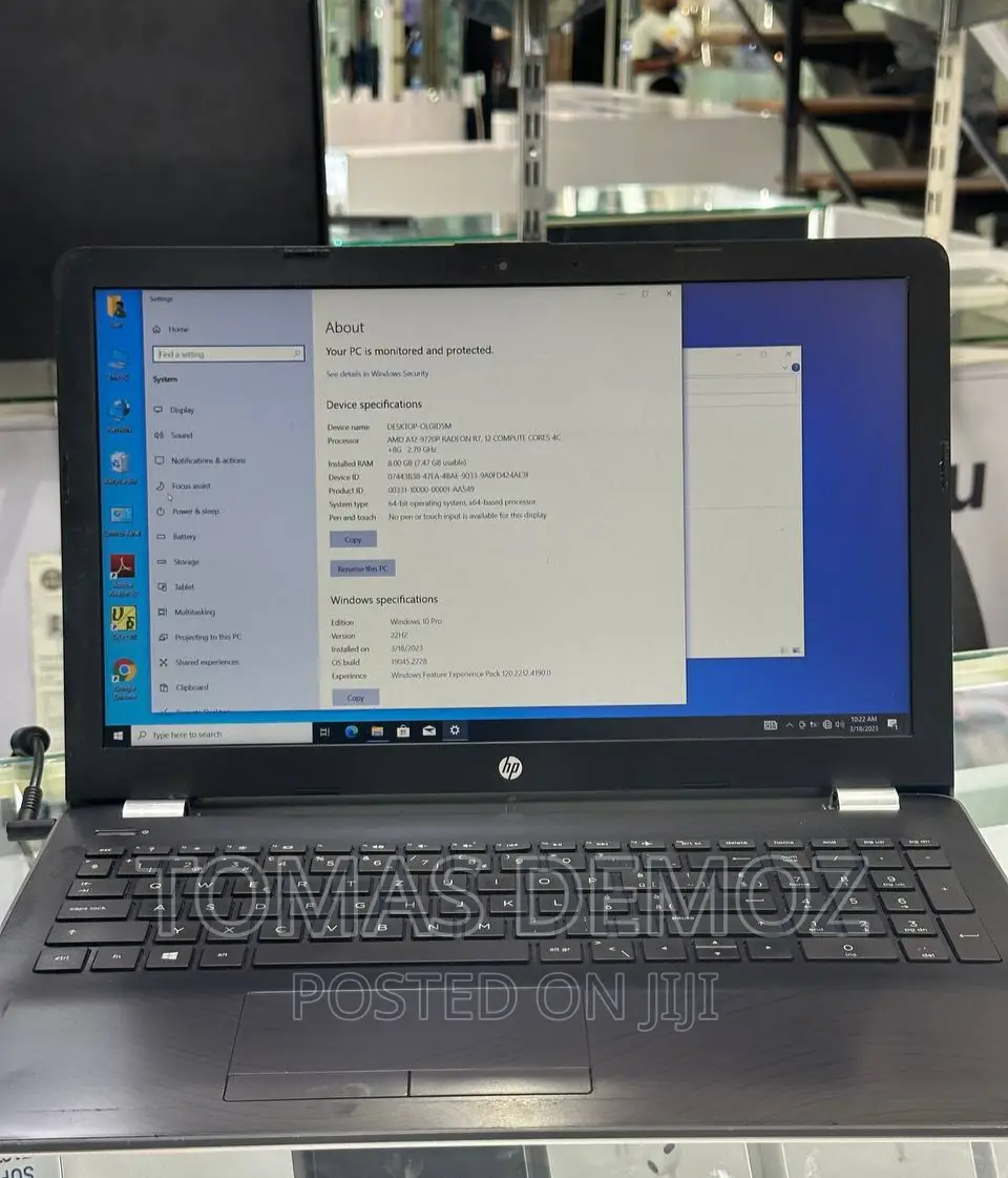 New Laptop HP Stream Notebook 8GB AMD A10 SSD 256GB