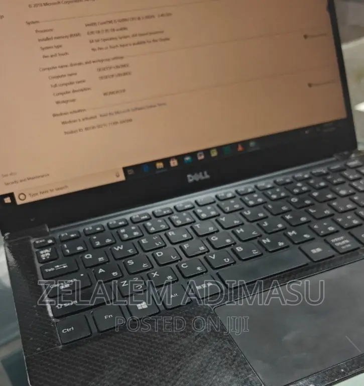 New Laptop Dell XPS 15 8GB Intel Core I5 SSD 256GB