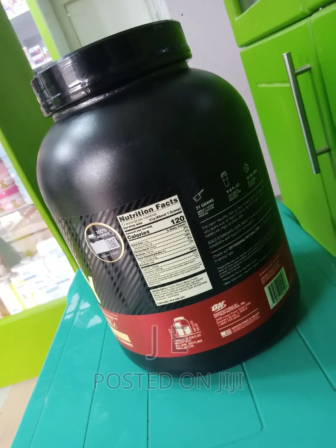 Gold Standard Whey Protein Powder (Optimum Nutrition)