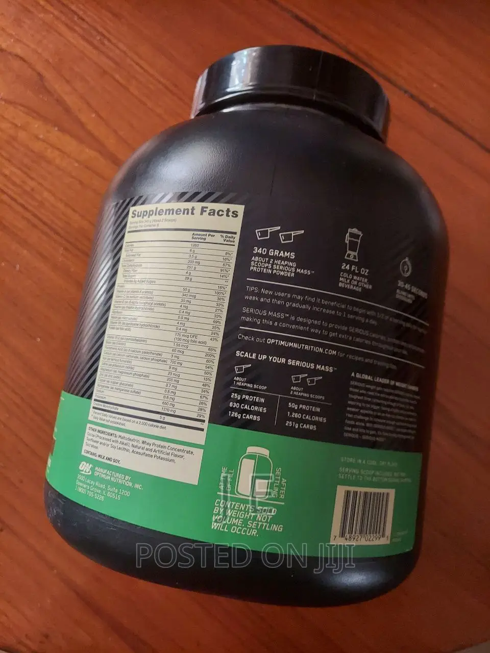 Serious Mass Protein Powder 2.72kg