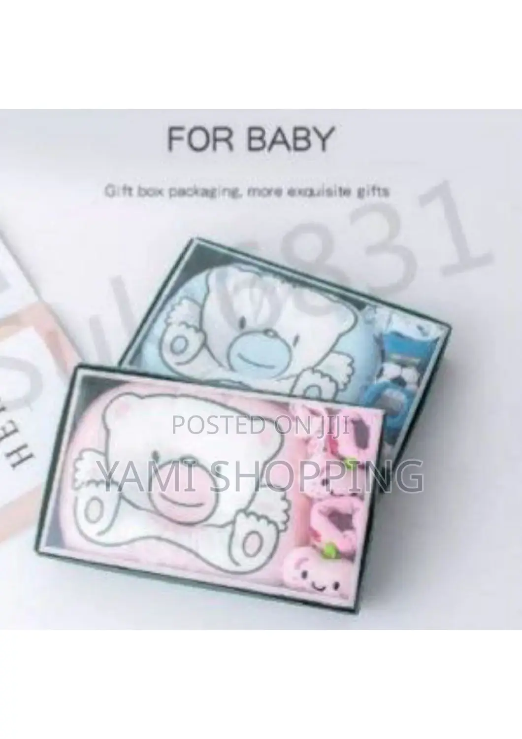 3 in 1 
የአራስ ትራስ
 ካልሲ
 ጓንት