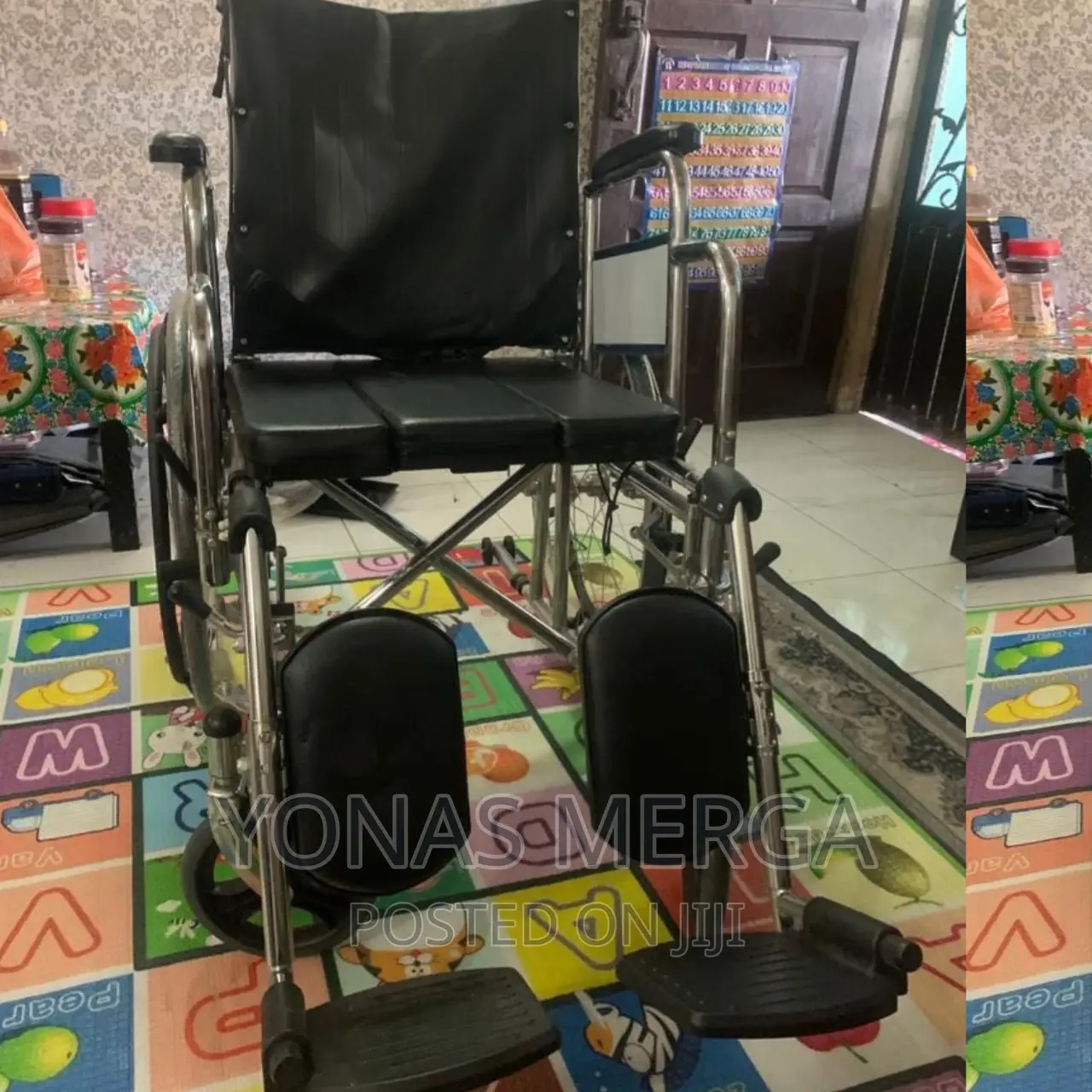 Toilet Multifunctional Wheelchair L WB Folding Wheelchair