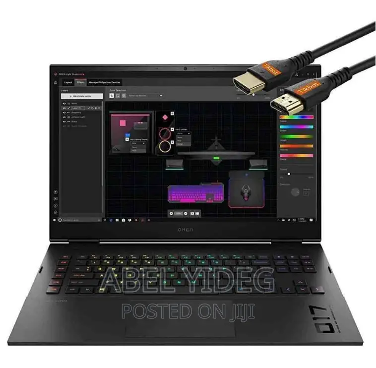 New Laptop HP Omen 17 16GB Intel Core I7 SSD 2T