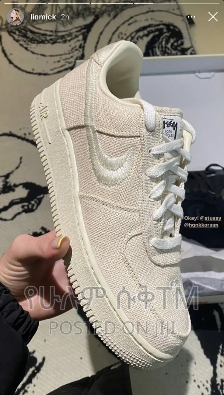 Original Nike Air Force 1 Stussy Shoes