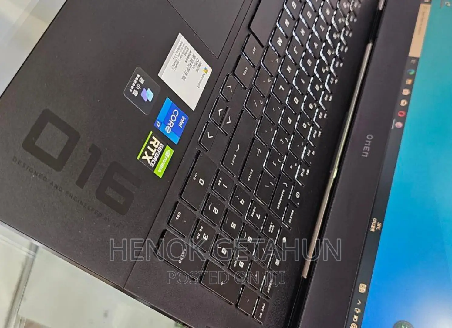 New Laptop HP Omen 16 16GB Intel Core i7 SSD 512GB