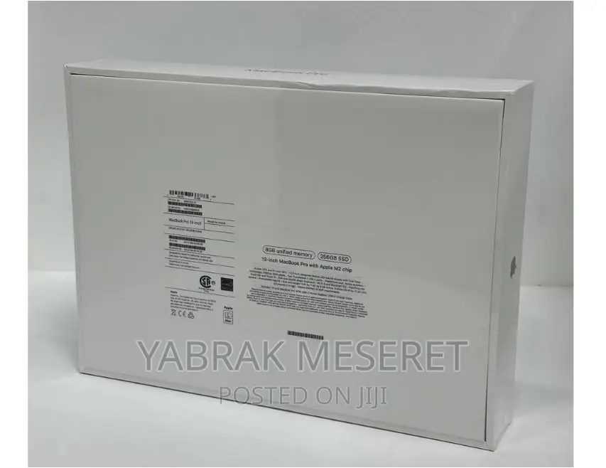 New Laptop Apple MacBook Pro 2023 M2 8GB Apple M2 SSD 256GB