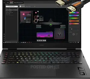 New Laptop HP Omen 17 16GB Intel Core I7 SSD 2T