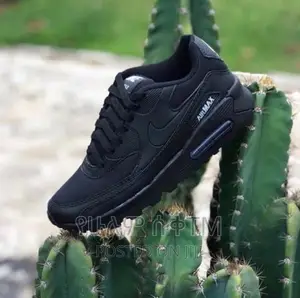 Original Nike Air Max 90 Recraft Gs ‘Triple Black’ Men’S Shoes