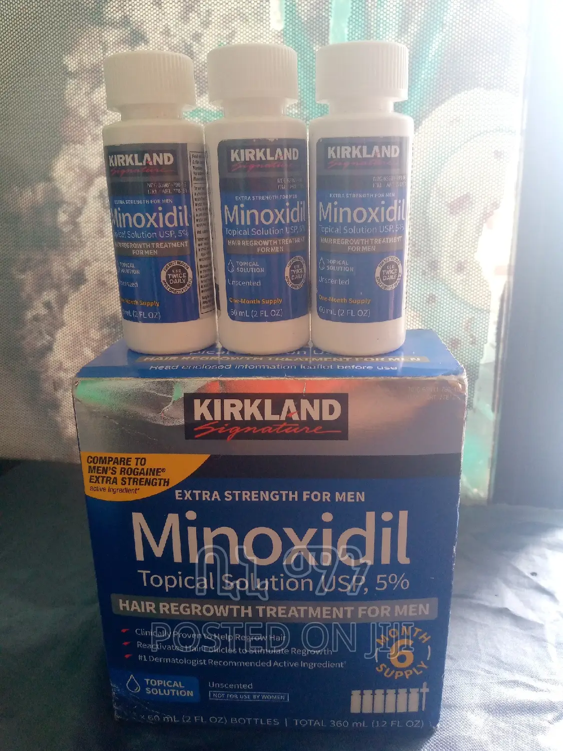 Original Minoxidil 5% Imrovid From Usa and Isreal