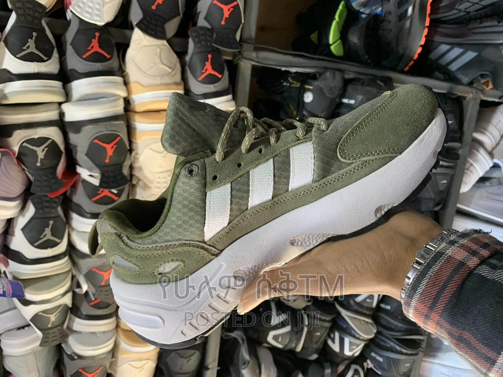 Original Adidas Zx ‘Lemon Green’ Men’S Running Shoes