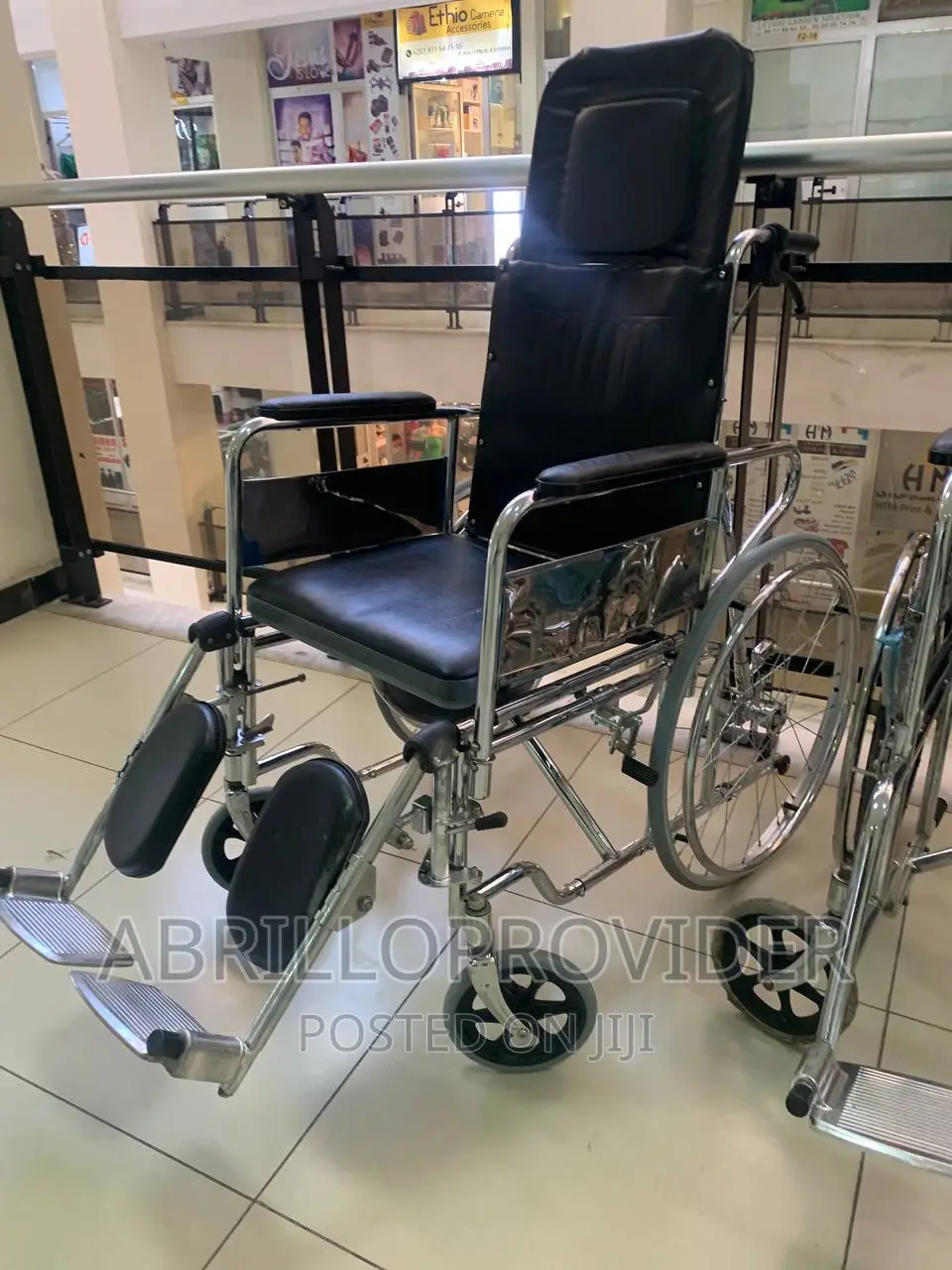 Full_reclininig Wheelchair_toilet Wheelchair|Wheelchair Used