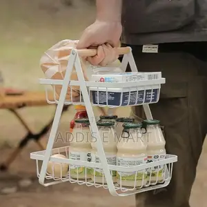 Flexible 2-layer Fruit Basket