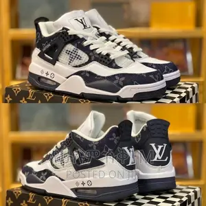 Photo - Original Air Jordan 4 Retro X LV Shoes