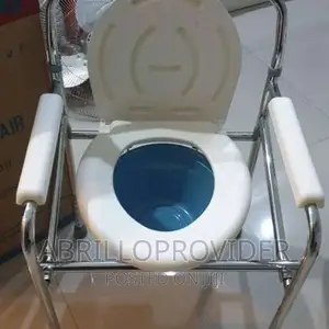 Photo - Commode Chair*Toilet Seat Chair~Folding Chair=Potty Chair