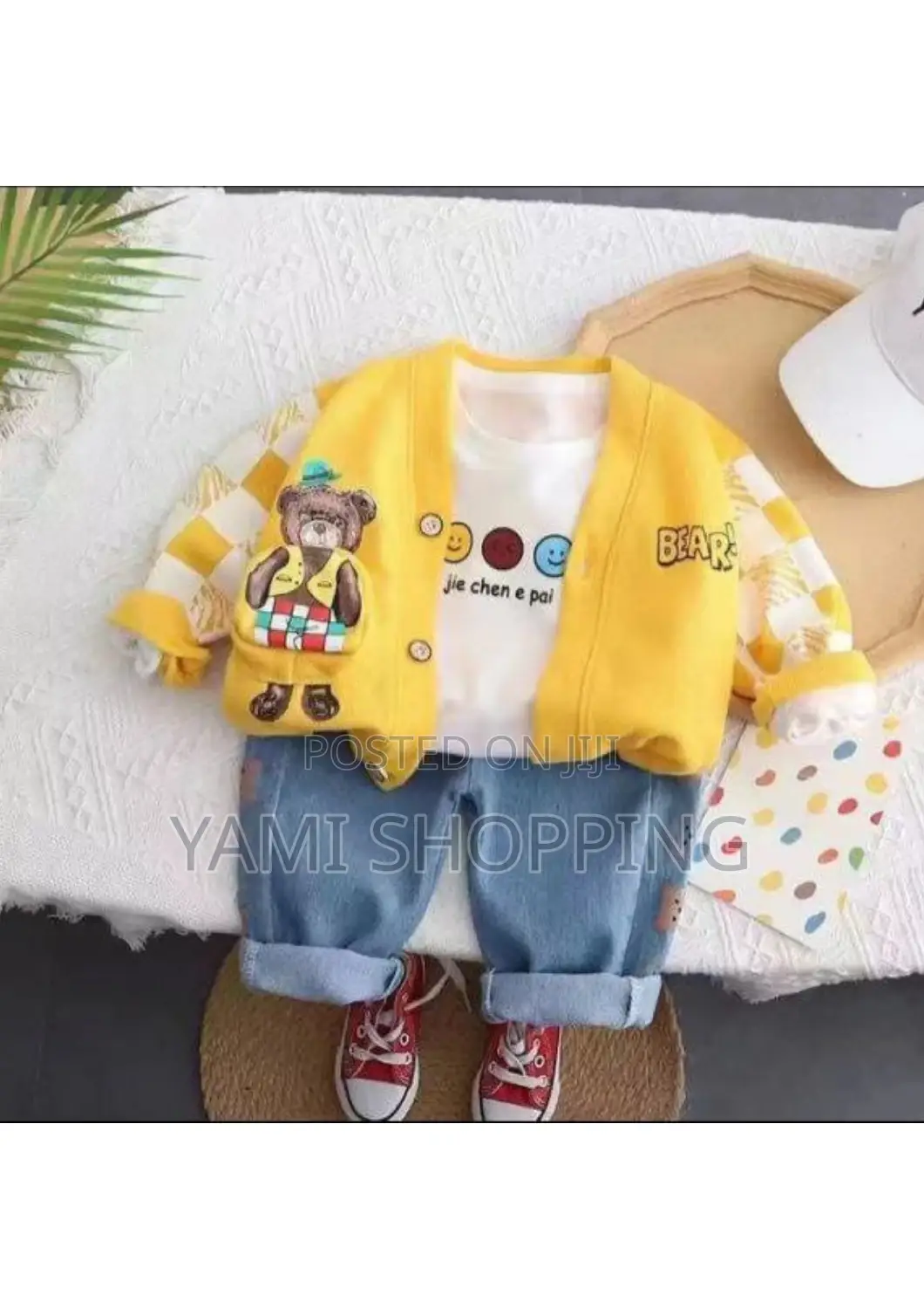 3 Piece Set Sweater, T-Shirt and Pant