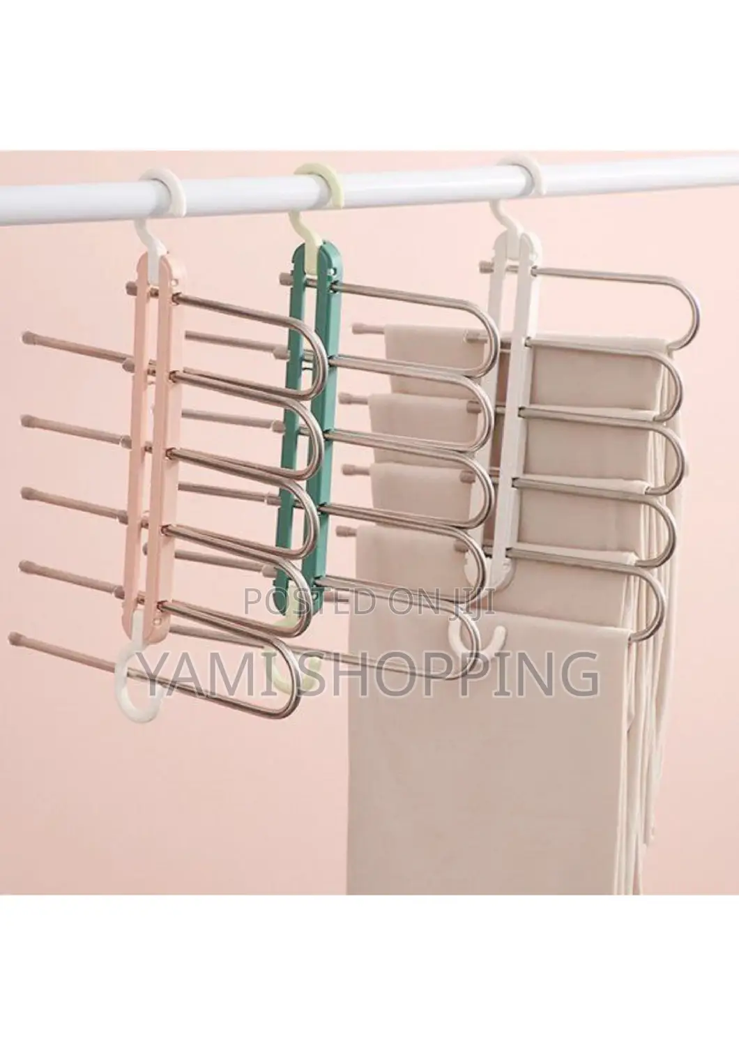 5-in-1 Trouser Hanger የሱሪ ማስቀመጫ