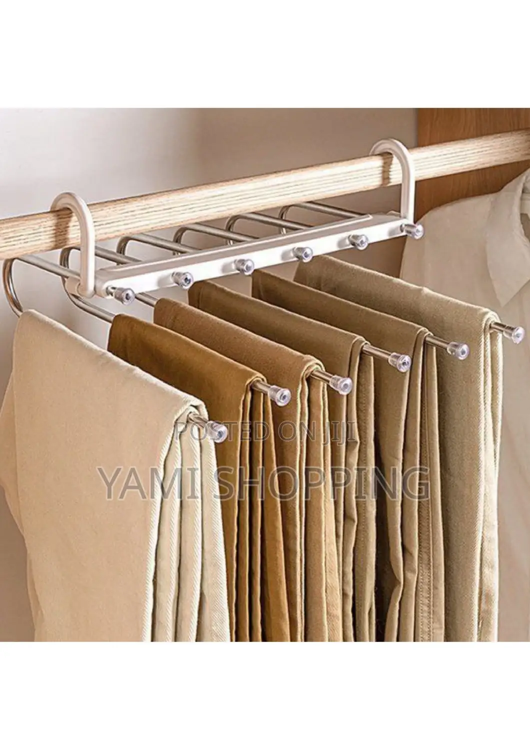 5-in-1 Trouser Hanger የሱሪ ማስቀመጫ