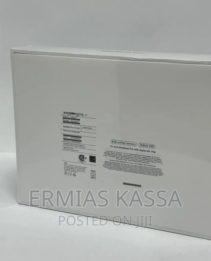 New Laptop Apple MacBook Pro 8GB Apple M2 SSD 256GB
