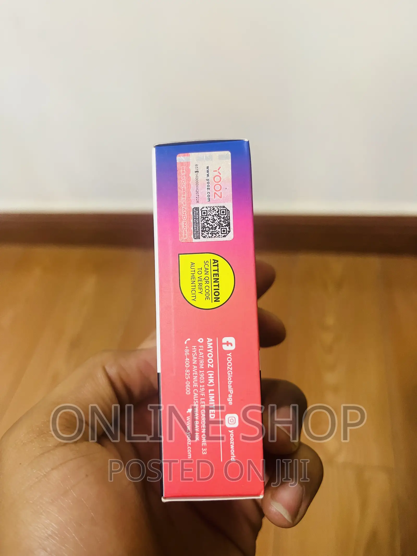 Yooz Puff Vape Rechargeable