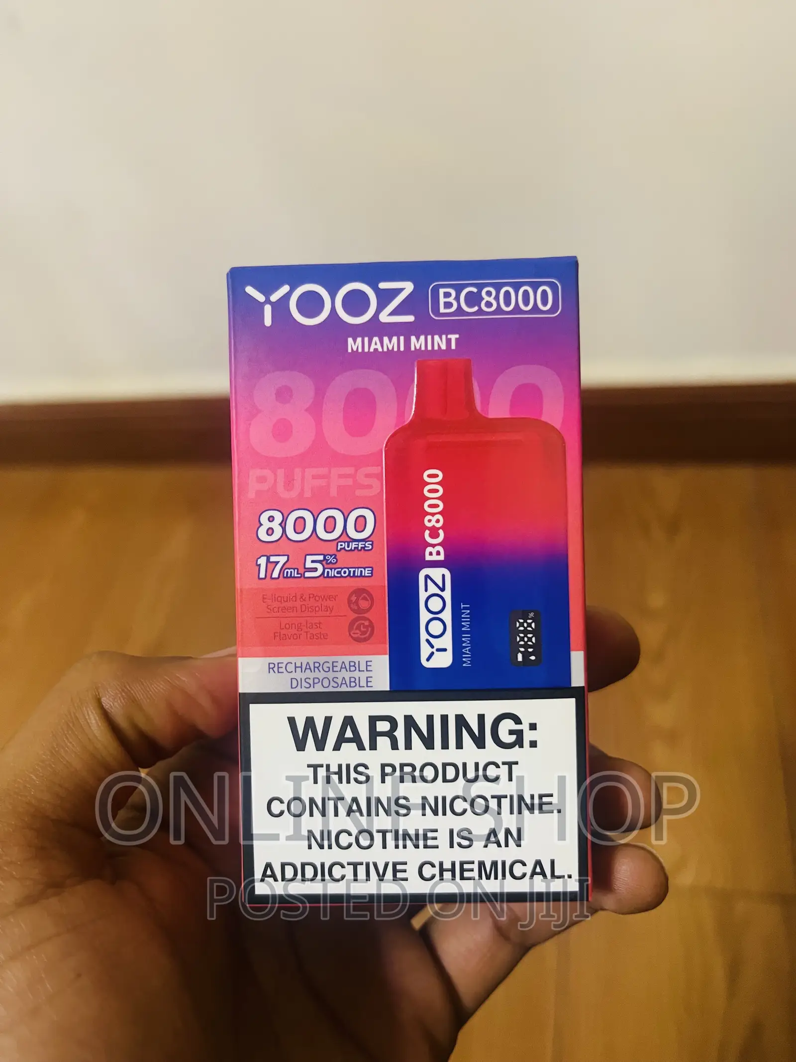 Yooz Puff Vape Rechargeable