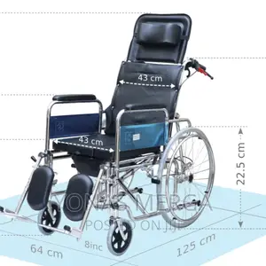 Popo ZZYYZZ Folding Wheelchair, Lightweight Multifunctional