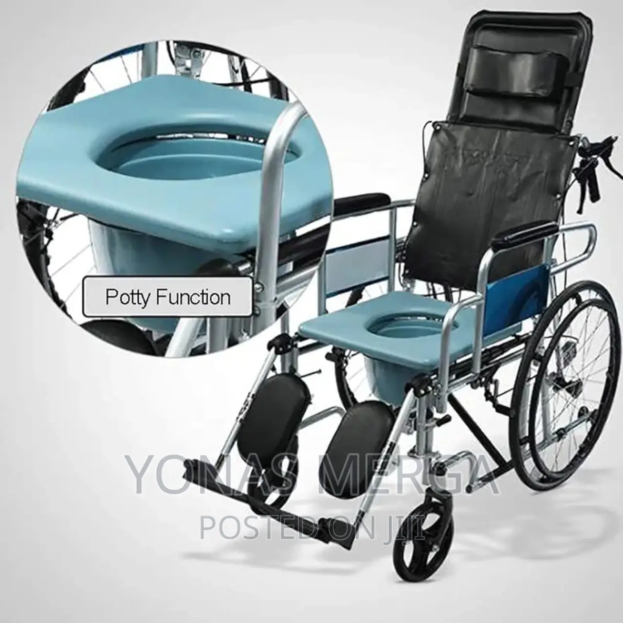 Popo Wheelchair High Strength,Easy Carry,Easy to Pick Place