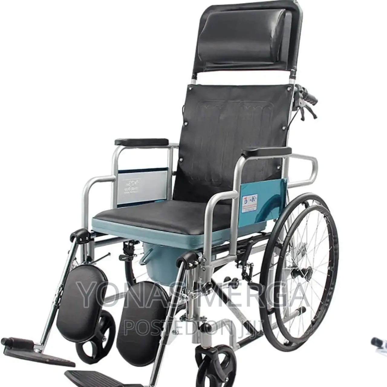Home Popo Wheelchair Steel Powered Manual Wheelchair(Sly-29)