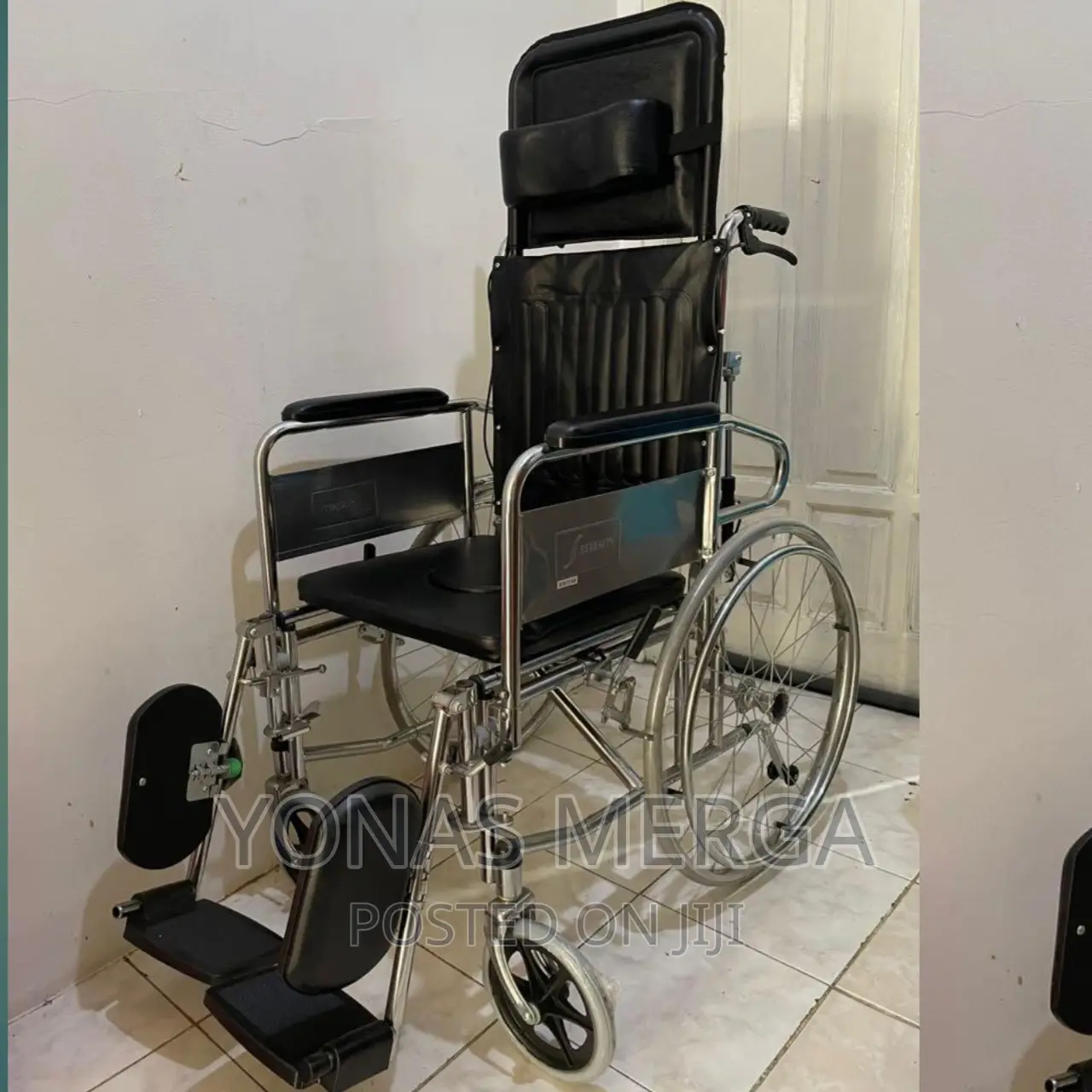 Popo Wheelchair QINQIWD Wheelchair Lightweight Transport Use
