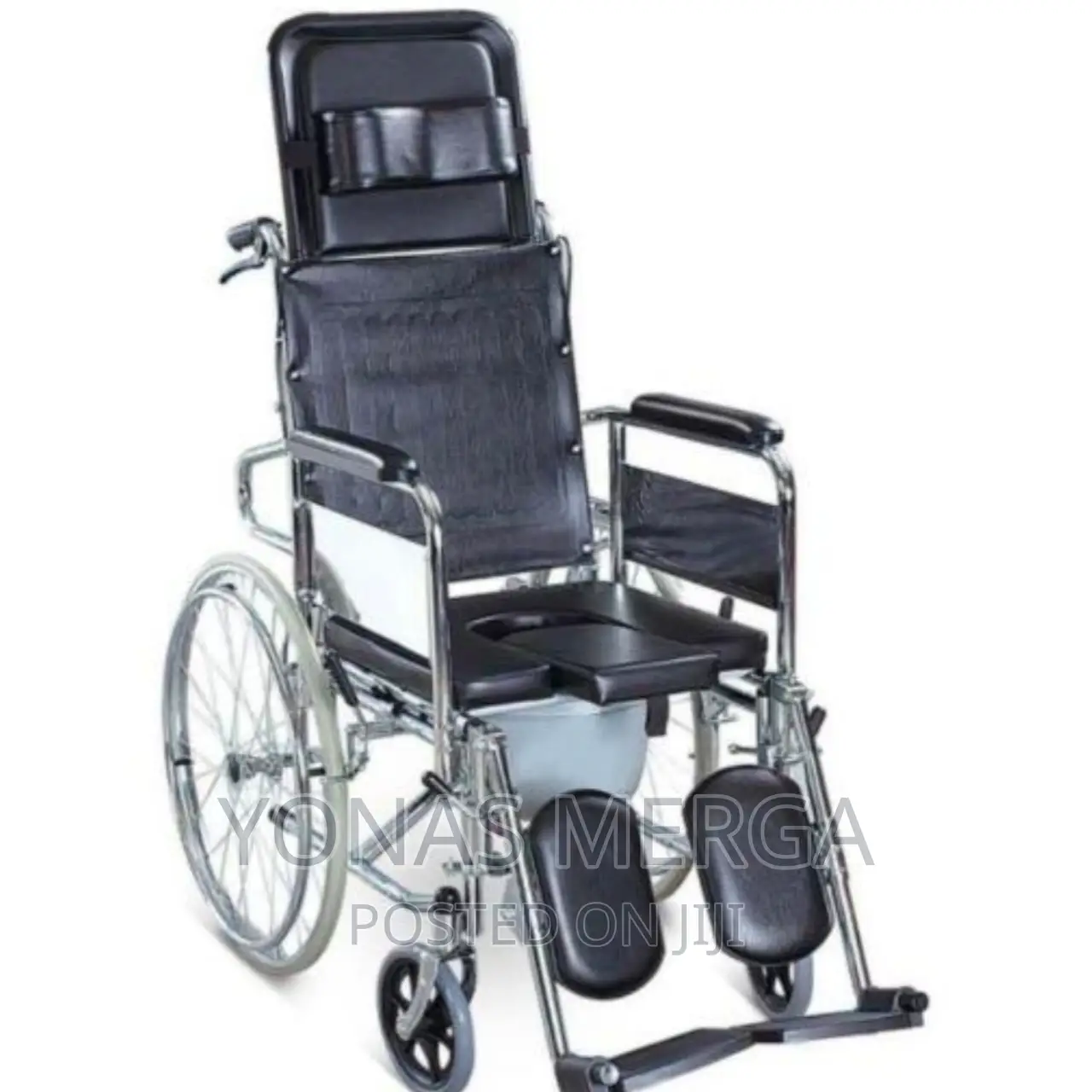 Sleeping Wheelchair With Locking Hand Brakes and Poop Hole