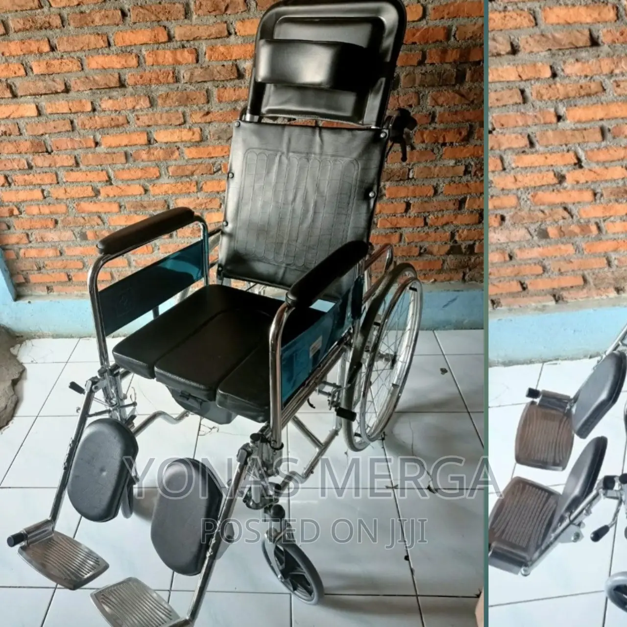 Bed Wheelchair Fold Up Self-Propelled/Transit Travel Special