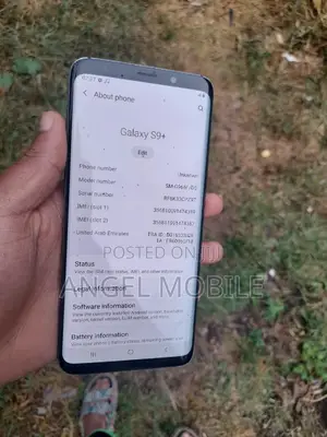 Samsung Galaxy S9 Plus 128 GB Black