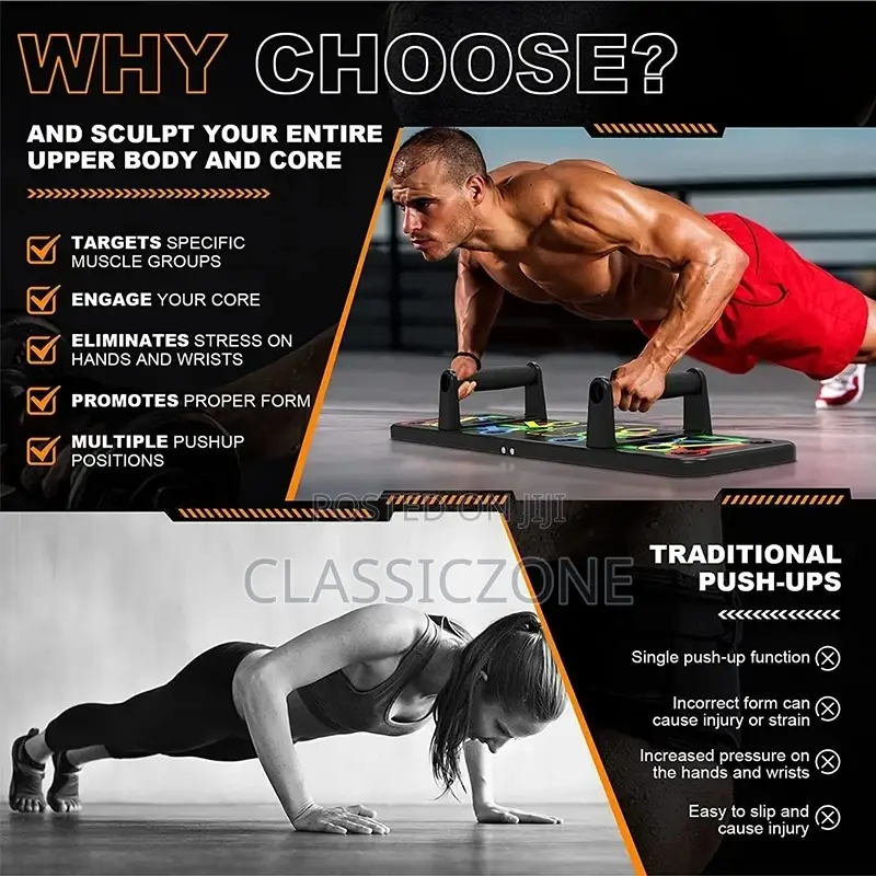 Quality ፑሽ አፕ መሳሪያ