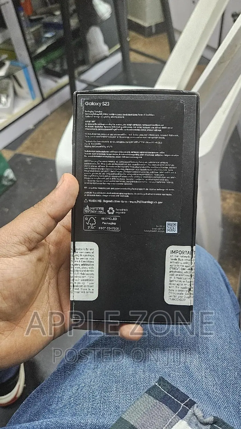 New Samsung Galaxy S23 128 GB Black