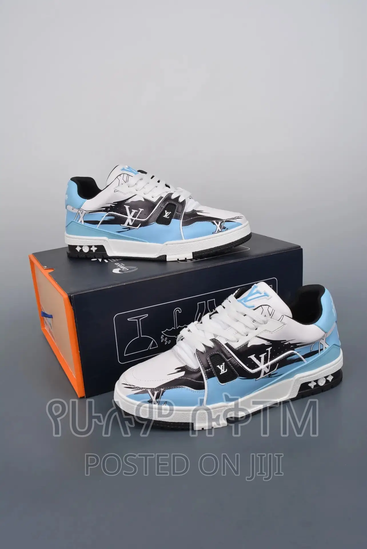 Original Louis Vuitton LV Trainer ‘Graphic Print’ Shoes