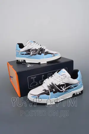 Original Louis Vuitton LV Trainer ‘Graphic Print’ Shoes