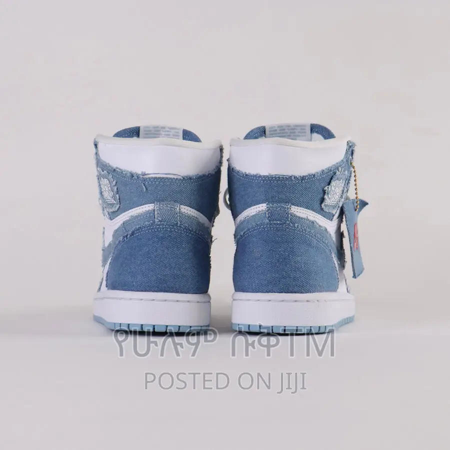Original Air Jordan 1 High Og Denim Shoes