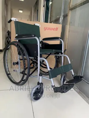 Photo - Elderly Wheelchair With Rear Brake