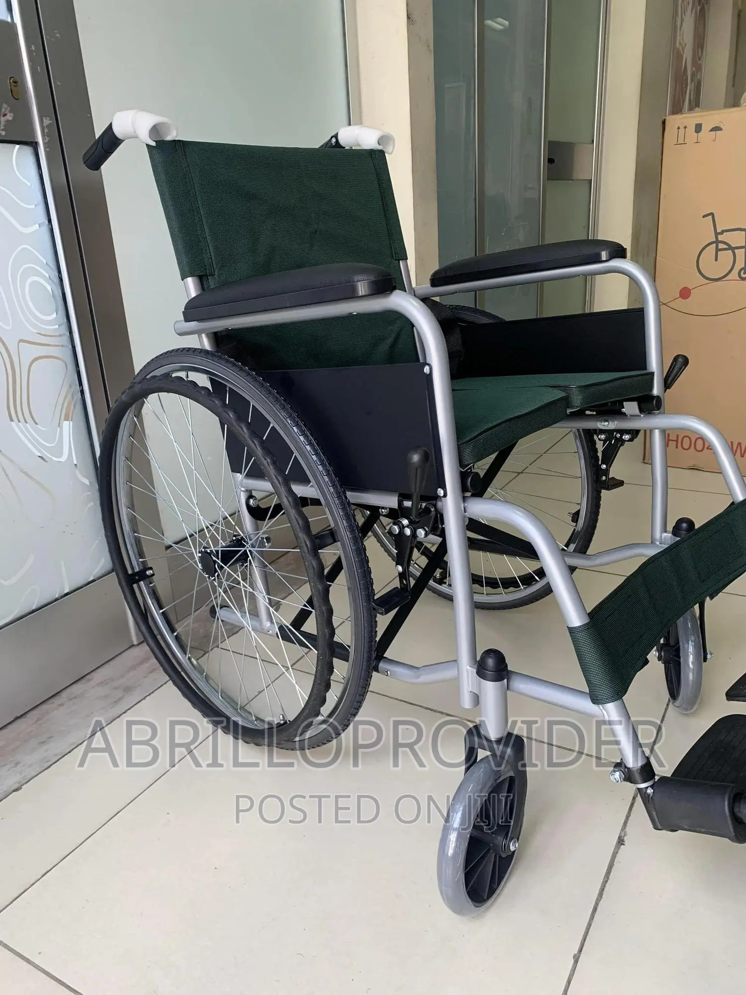 Wheelchair Inflatable Steel Manual Wheelchair Folding