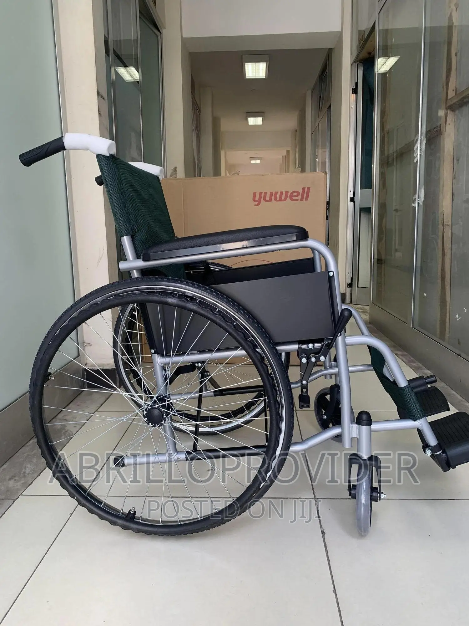 Wheelchair Wheelchair Lightweight Aluminum Wheelchair, #New