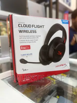 Photo - Hyperx Cloud Flight - Wireless Gaming Headset (Black-Red)