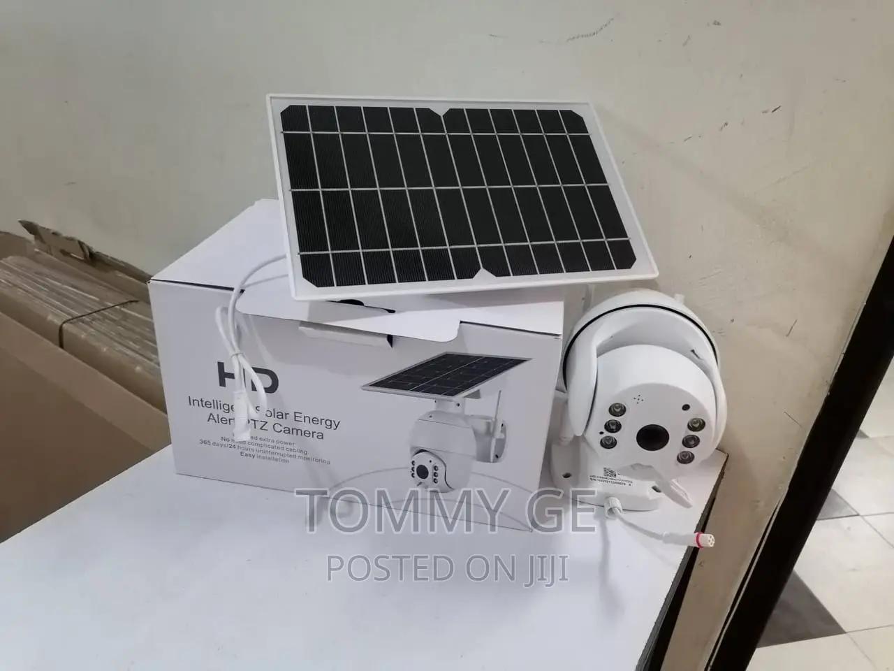 Alarm ያለዉ Solar Security Camera With SIM Card ተቀባይ ለገጠር