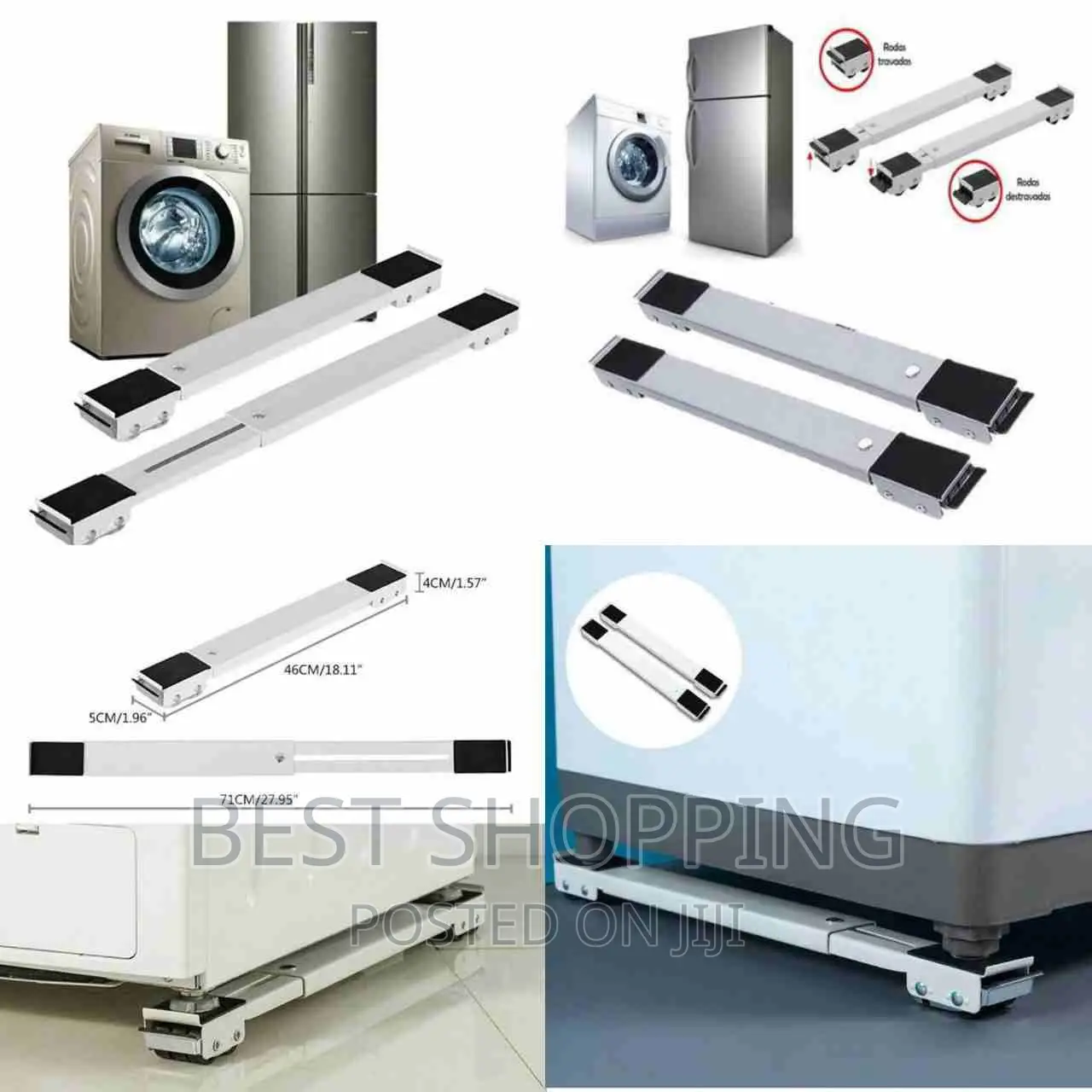 Special Base for Refrigerators የፍሪጅና የማጠቢያ ማሽን ማስቀመጫ