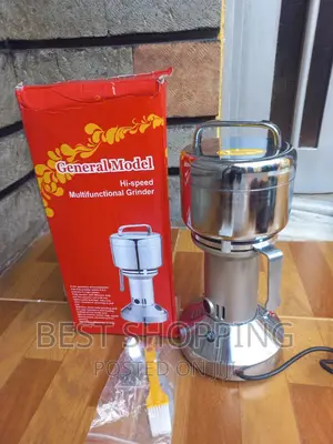 Photo - Stainless Steel Grinder Machine ቅመማ ቅመሞች መፍጫ