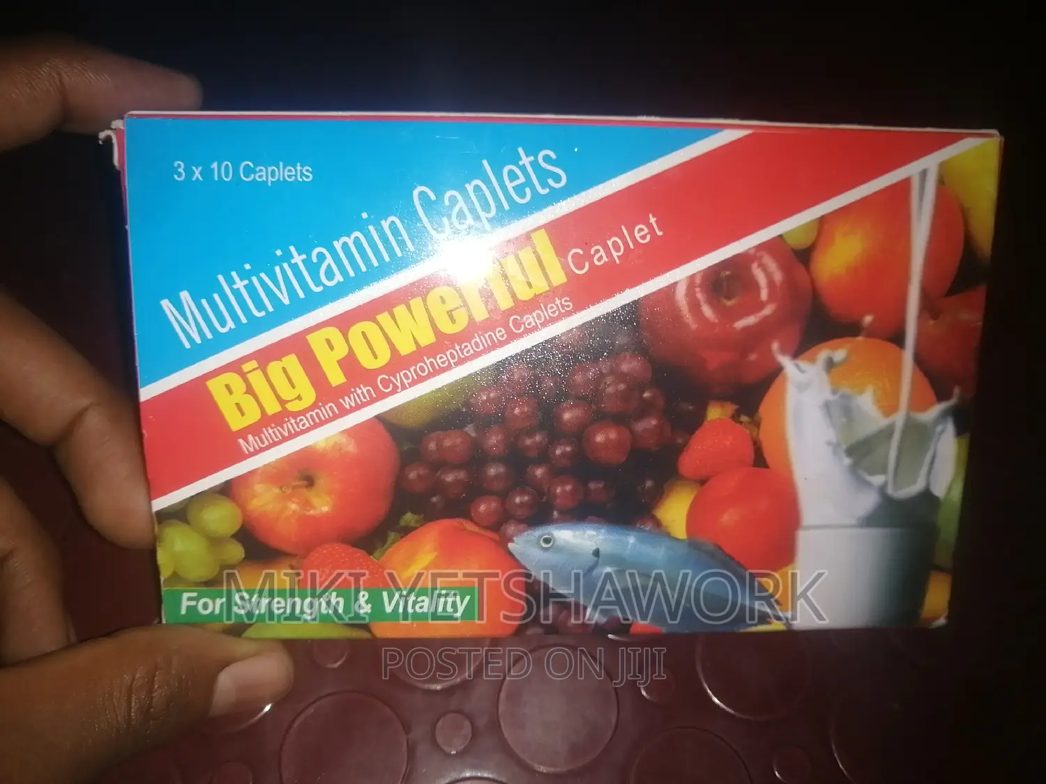 Big Power Multivitamin Caplet for Weight Gain