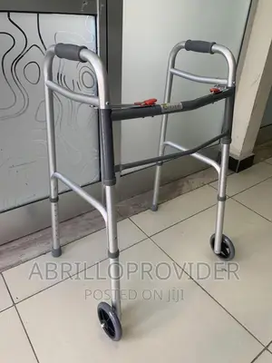 Trigger Release Folding Walker, Brushed Steel~Walker~Walker