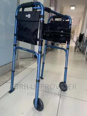 Folding Walker Seniors - Adult Walker With Wheels~Walker