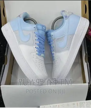 Original Nike Air Force 1 ‘07 ‘Psychic Blue/ White’ Lowtop Men’S Shoes