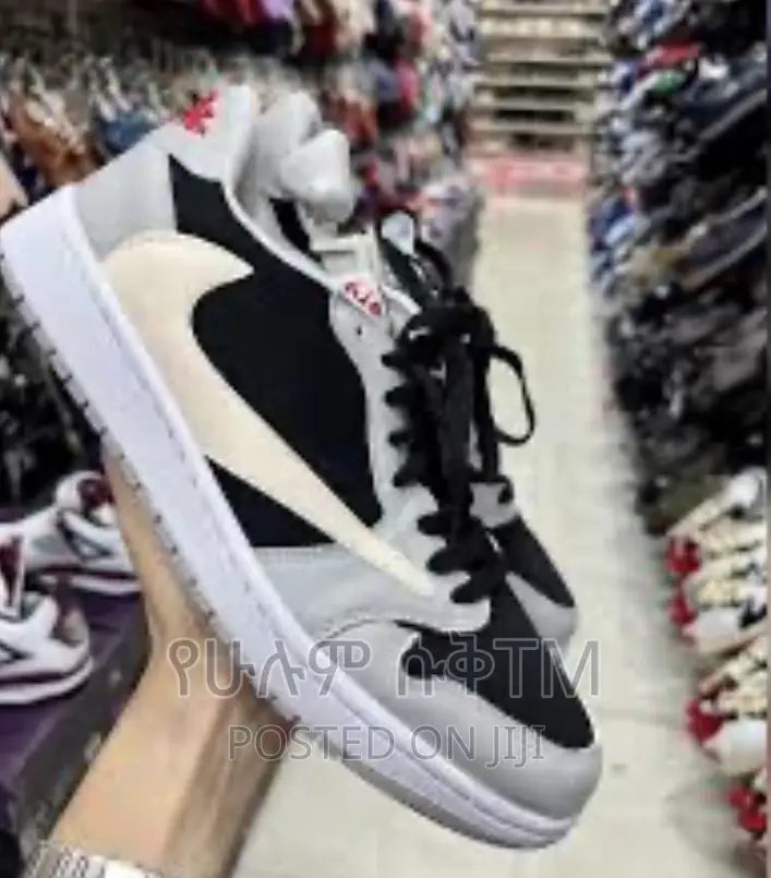 Original Air Jordan 1 Low X Travis Scott Shoes