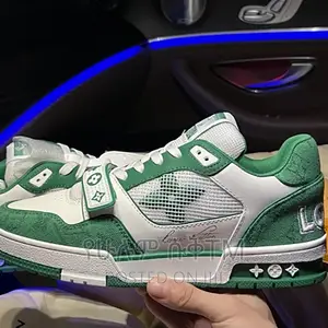 Original Louis Vuitton LV Velcro Monogram Strap Shoes