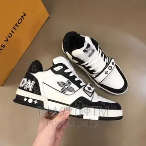 Original Louis Vuitton LV Velcro Strap Monogram Shoes